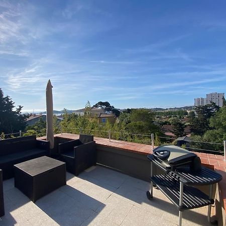 Haut De Villa Vue Mer La Seyne-sur-Mer Zewnętrze zdjęcie