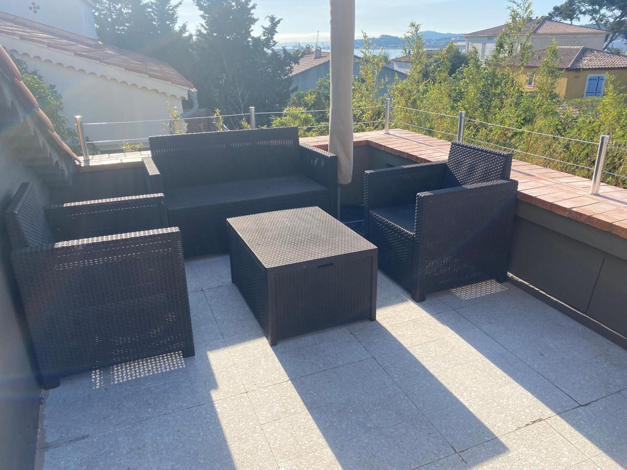Haut De Villa Vue Mer La Seyne-sur-Mer Zewnętrze zdjęcie